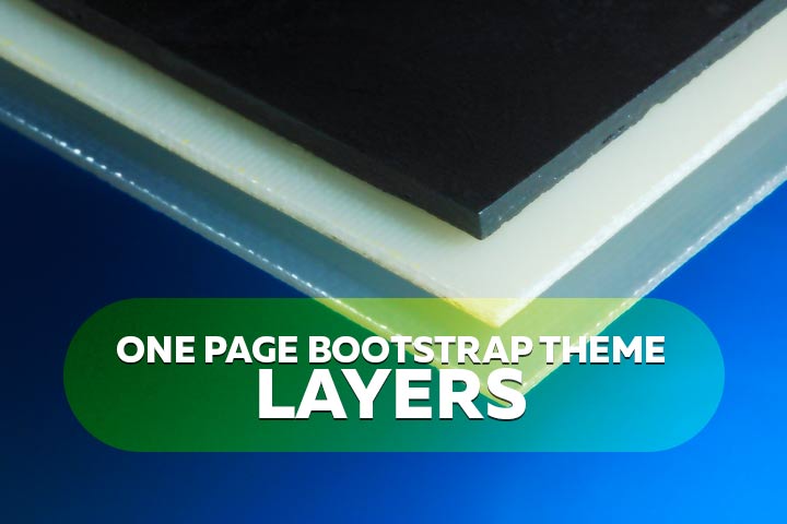 layers one page bootstrap theme