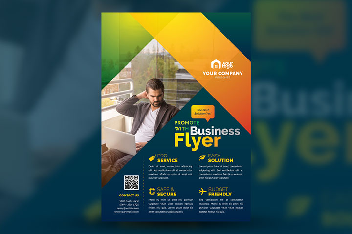 business flyer template