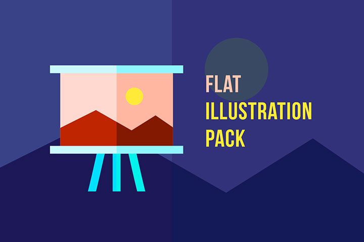 flat illustration pack