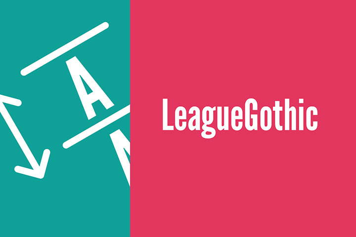 leaguegothic font family