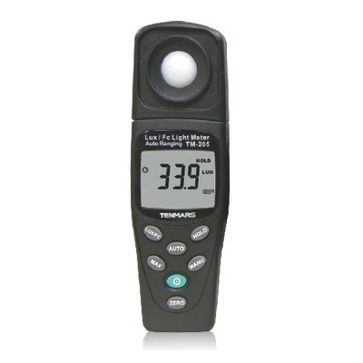 Tenmars TM-205 — مقياس إضاءة أوتوماتيكي المدى