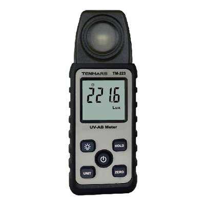 Tenmars TM-223 pocket UVA / UVB light meter
