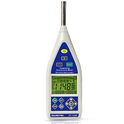 Tenmars ST-109R Class 1 integrating sound level meter