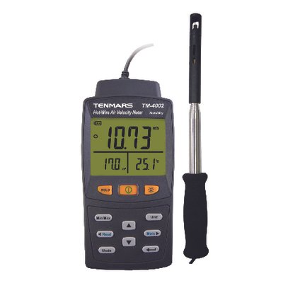 Tenmars TM-4001 hot-wire anemometer