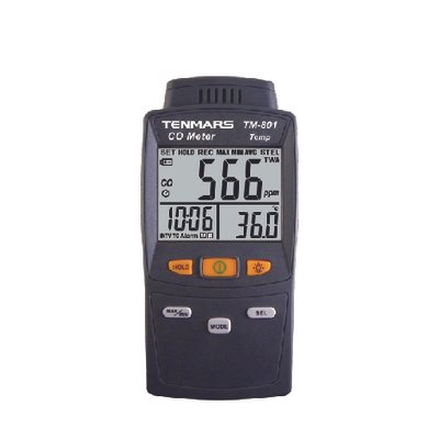 Tenmars TM-801 — مقياس أول أكسيد الكربون CO