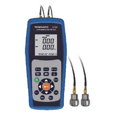 Tenmars ST-141D 5 kHz vibration meter with datalogging