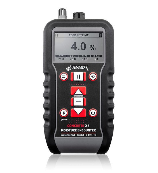Tramex CMEX5 concrete moisture meter